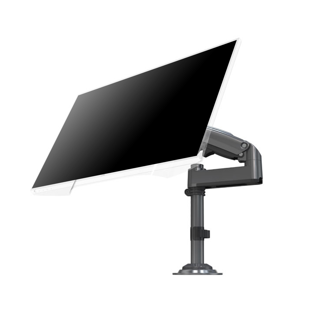 노스바유 NB H100 싱글 폴타입 모니터암 거치대