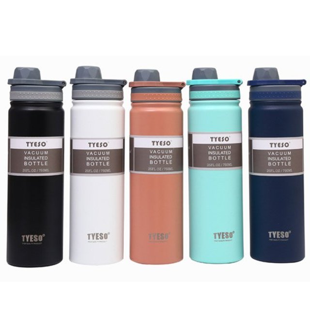 TYESO 진공단열 스포츠 보틀 텀블러 750ml - 상품 이미지