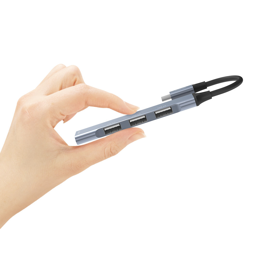 모락 프로토 4포트 USB C타입 멀티 허브 MR-HUB4C 이미지 6
