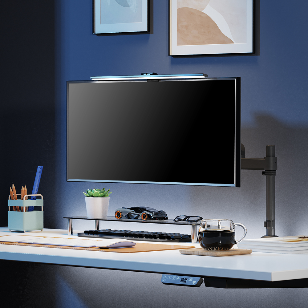 노스바유 NB H100 싱글 폴 모니터암 거치대