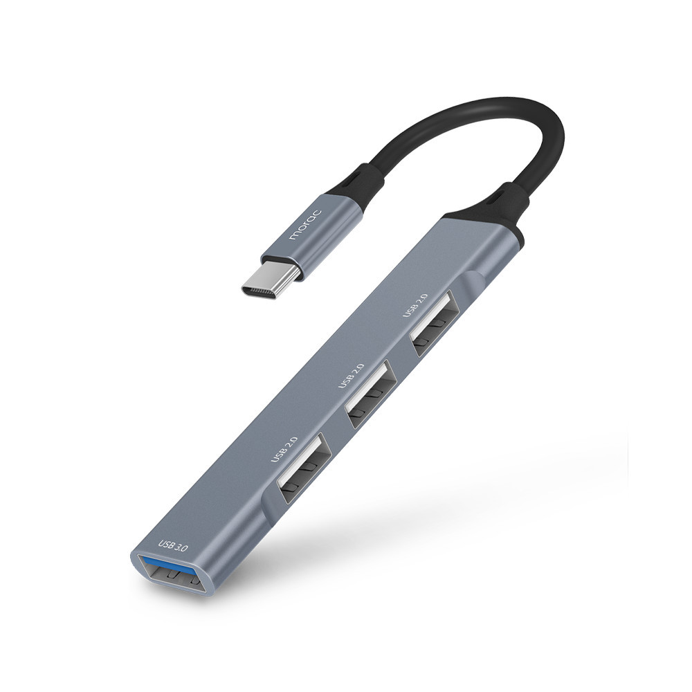 모락 프로토 4포트 USB C타입 멀티 허브 MR-HUB4C - 상세 이미지 4