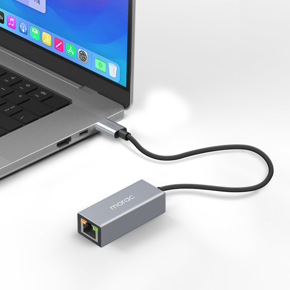 모락 프로토 USB C타입 기가비트 이더넷 유선 랜카드 허브 MR-HUB1000C - 상세 이미지 2