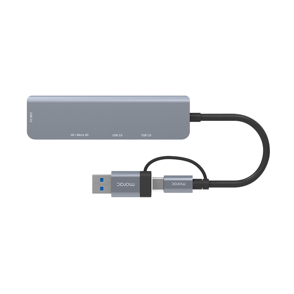 모락 프로토 5포트 USB 젠더 C타입 멀티 허브 MR-HUB5 이미지 6