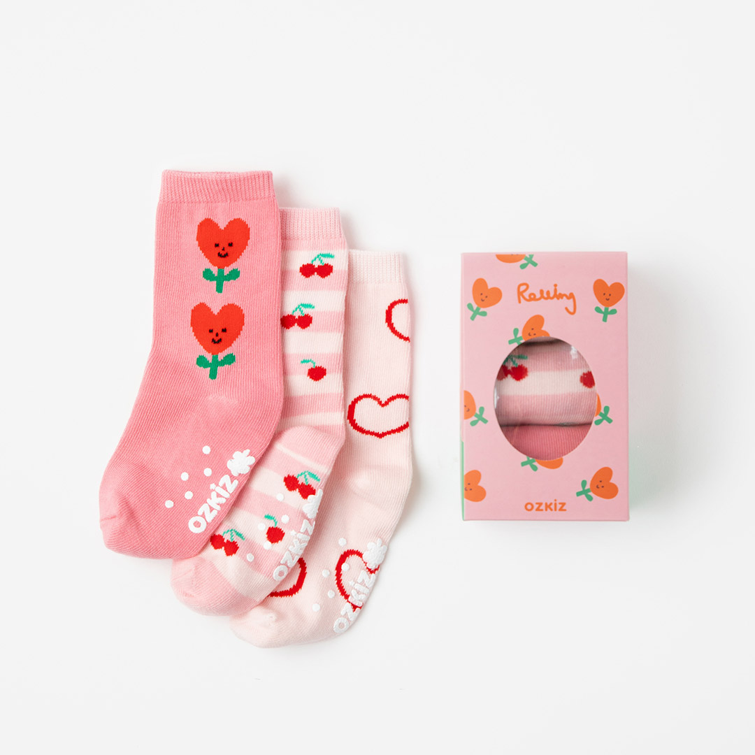 오즈키즈 아기양말 유아 남아 여아 양말 아동 선물 3켤레 양말세트