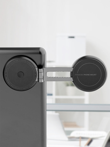 레드빈 플립앤폴드 데스크 모니터 맥세이프 핸드폰 거치대 H1MM-DM 아이폰 갤럭시 호환 - 상세 이미지 3