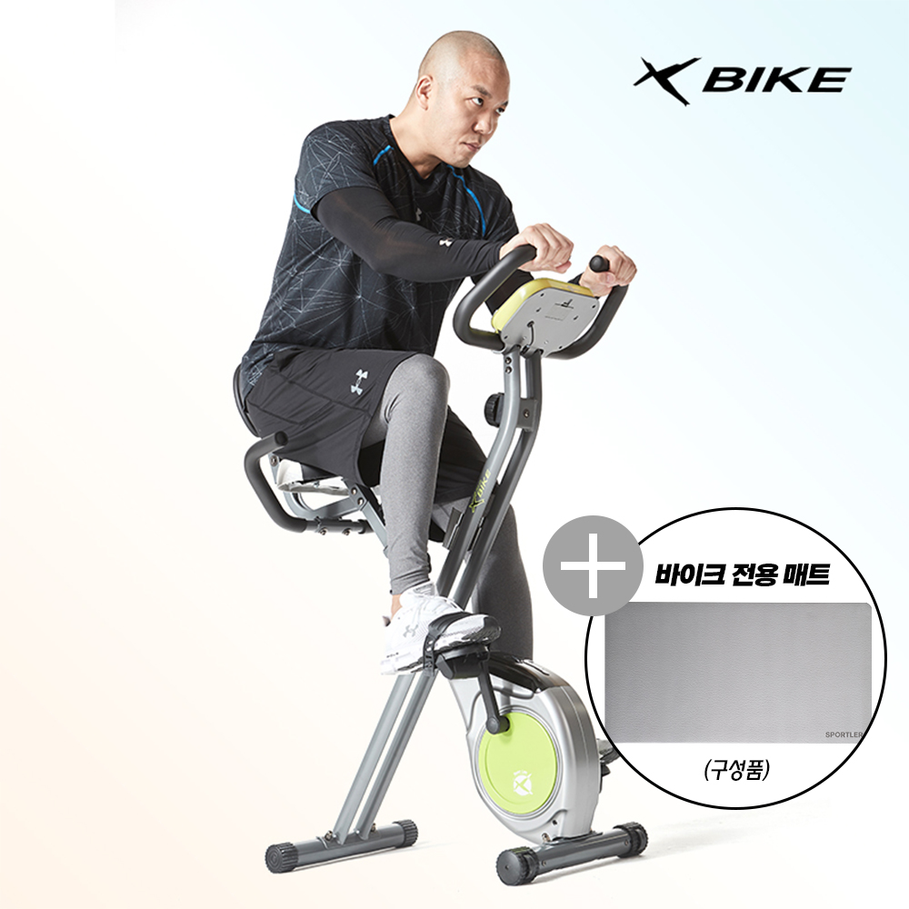 프리미엄 전용매트 SET 숀리 엑스바이크 접이식 실내 자전거 G1 사이클 유산소 운동 기구 PVC프리미엄 매트