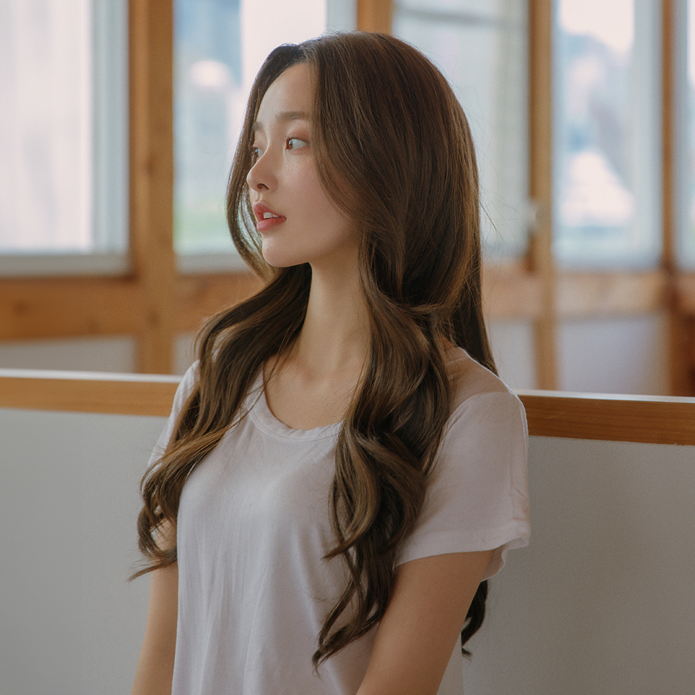 수제 통가발 로즈펌 롱 웨이브 여신 빌드펌 레이어드컷 긴머리 - 상세 이미지 4