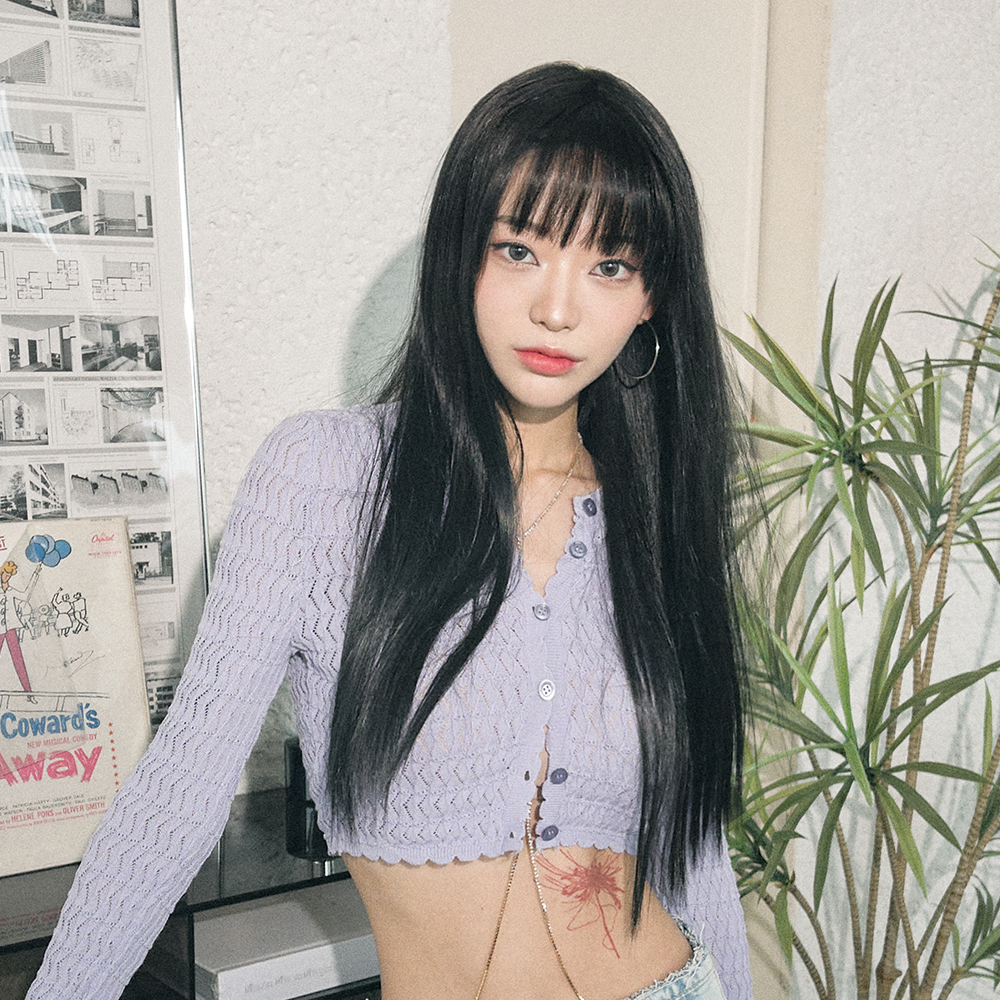 [수제통가발] 스트레이트 25인치 레이크컷 (모스트사) - 상품 이미지