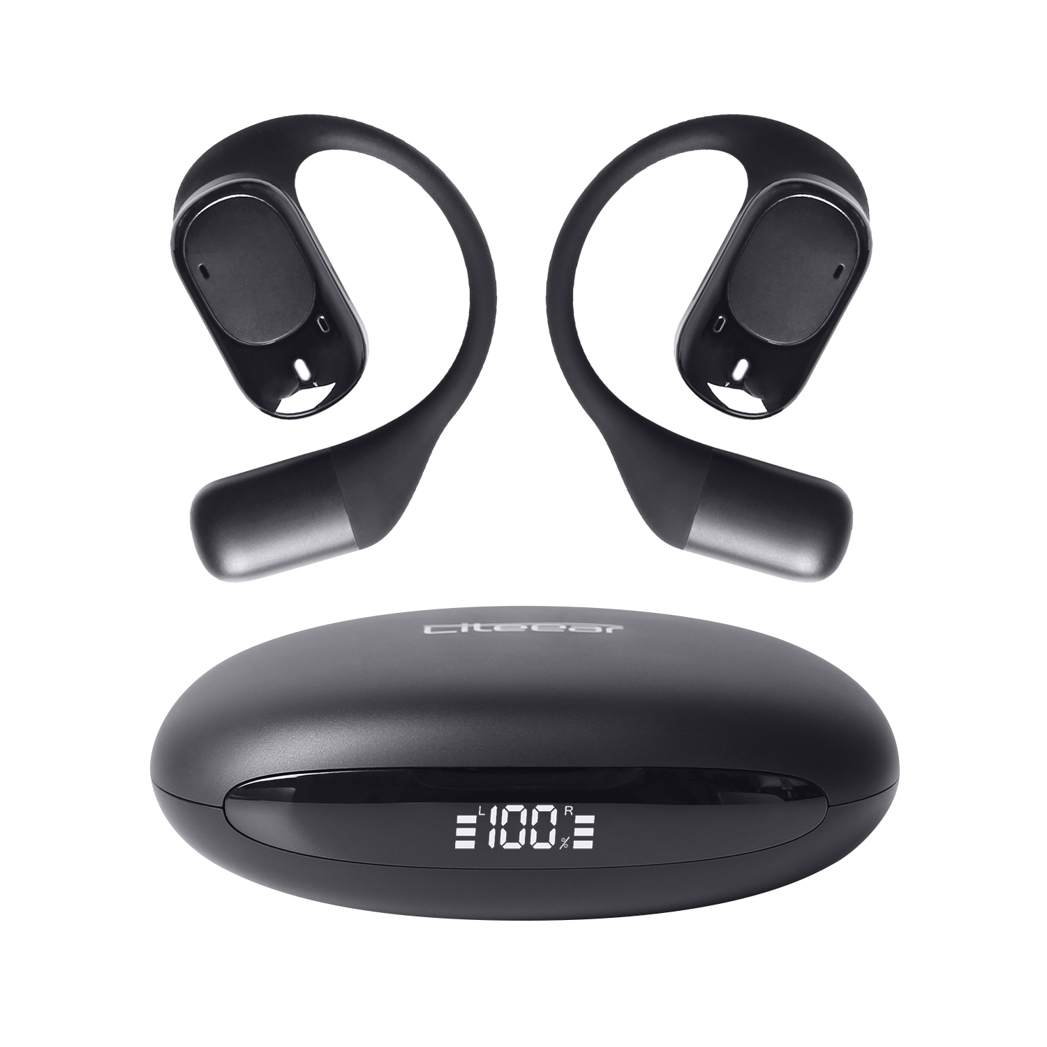 펭카 블루투스5.4 오픈 귀걸이형 스포츠 노이즈캔슬링 고속충전 고음질 무선 이어폰 LiteEar2004 제품 이미지