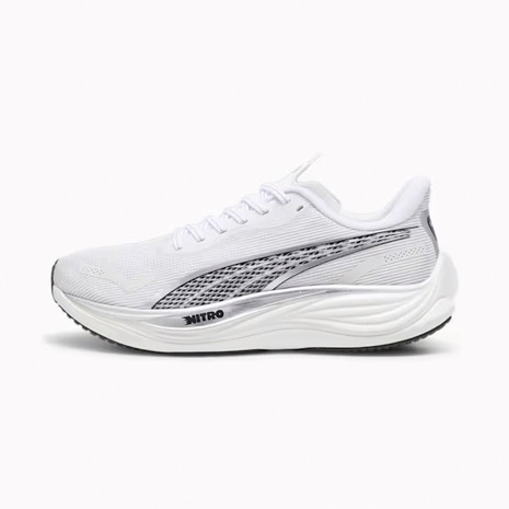 푸마 PUMA 벨로시티 나이트로3 남성 런닝화 377748060 화이트x실버 - 상세 이미지 3