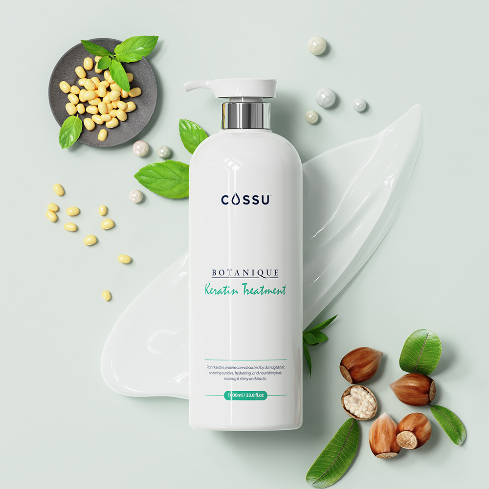 코쉬 보타니끄 케라틴 샴푸 1000ml + 케라틴 트리트먼트 1000ml 2종세트 - 상세 이미지 3