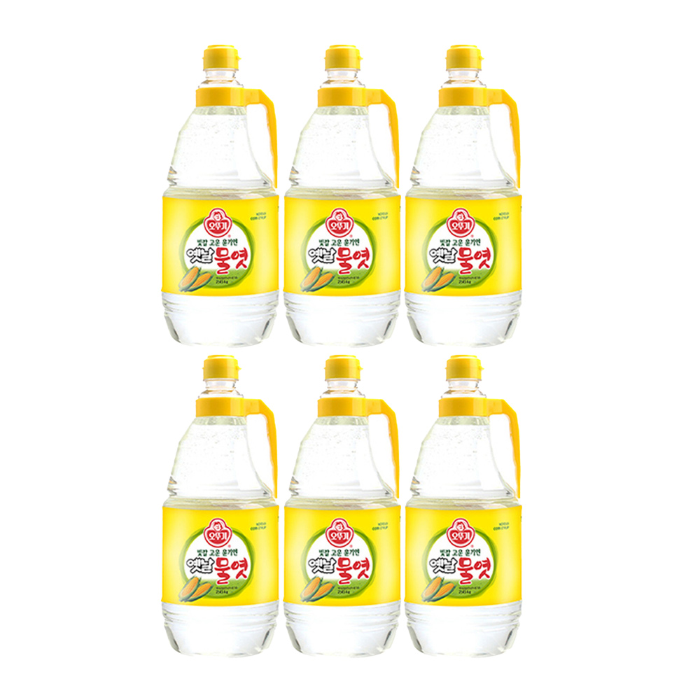 오뚜기 옛날 물엿 2.45kg 6개 1박스 외 1종 대용량 업소용 - 상품 이미지