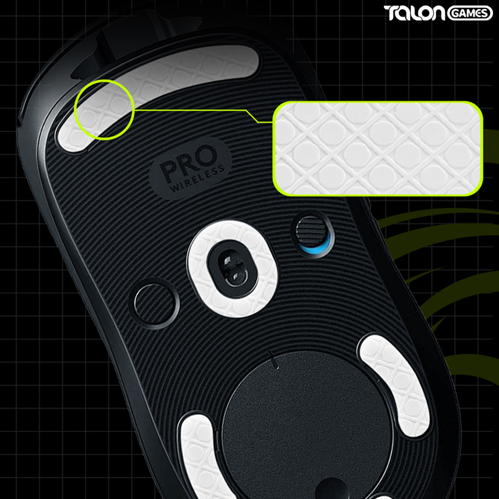 지프로 무선 마우스피트 3D 2개입 GPRO WIRELESS 마우스스티커 탈론게임즈 - 상세 이미지 3