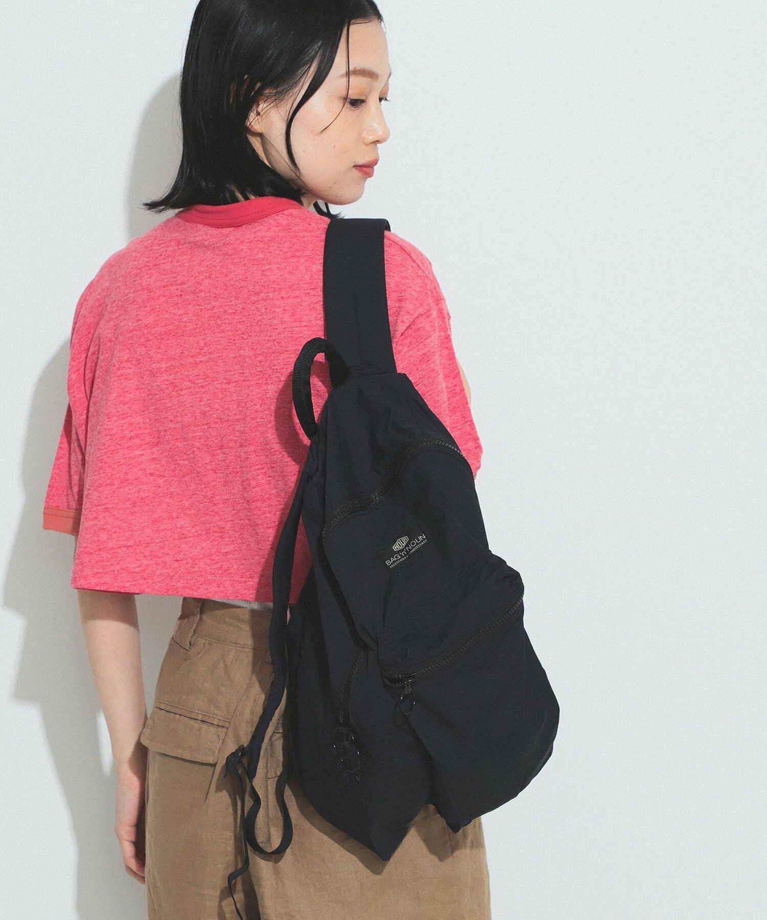 백앤나운 BAG n NOUN DAY PACK Mat 데이팩 백팩 가방 블랙 - 상세 이미지 2
