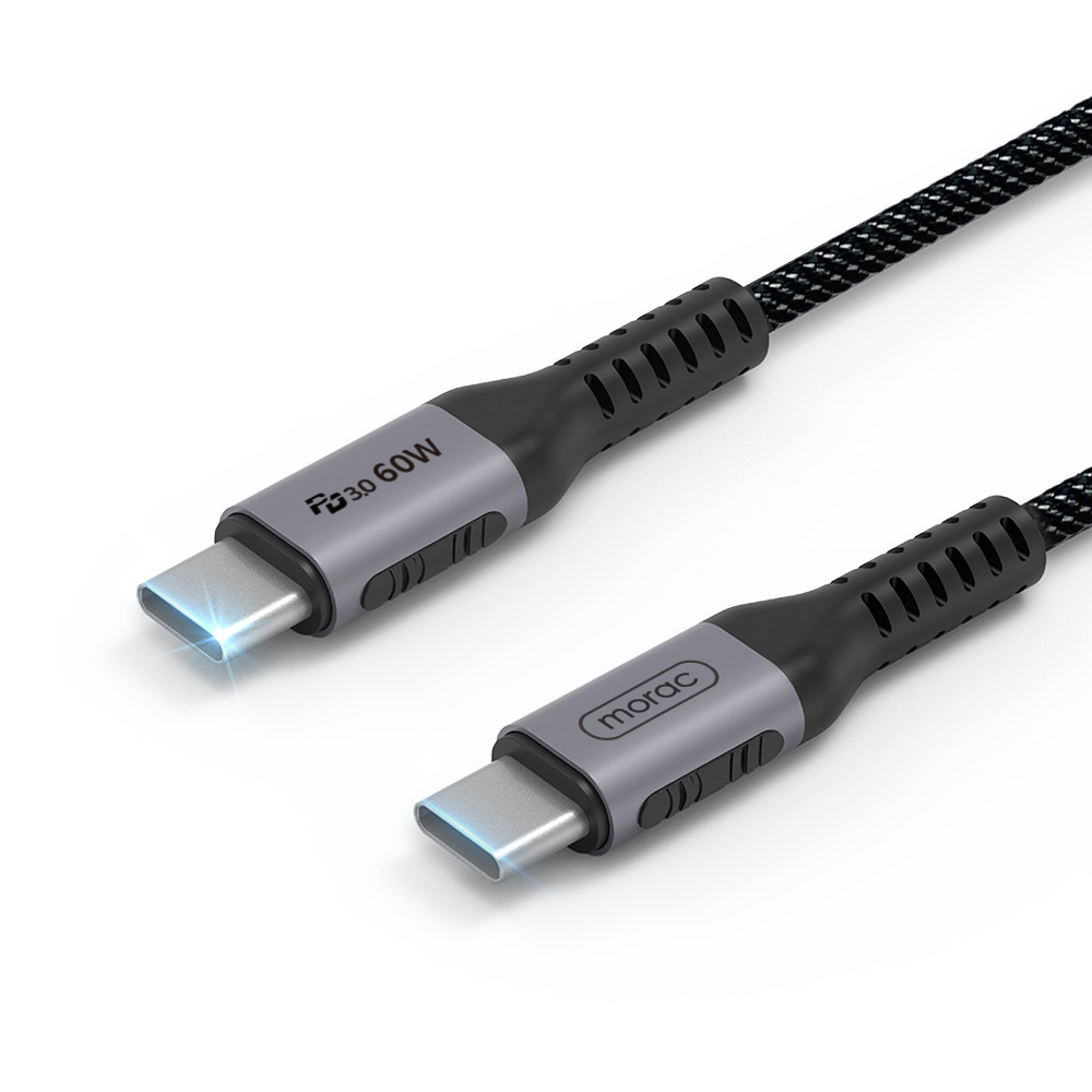 모락 크로크 60W USB C to C 타입 PD 고속 충전 케이블 MR-PD-CROK60 - 메인 이미지