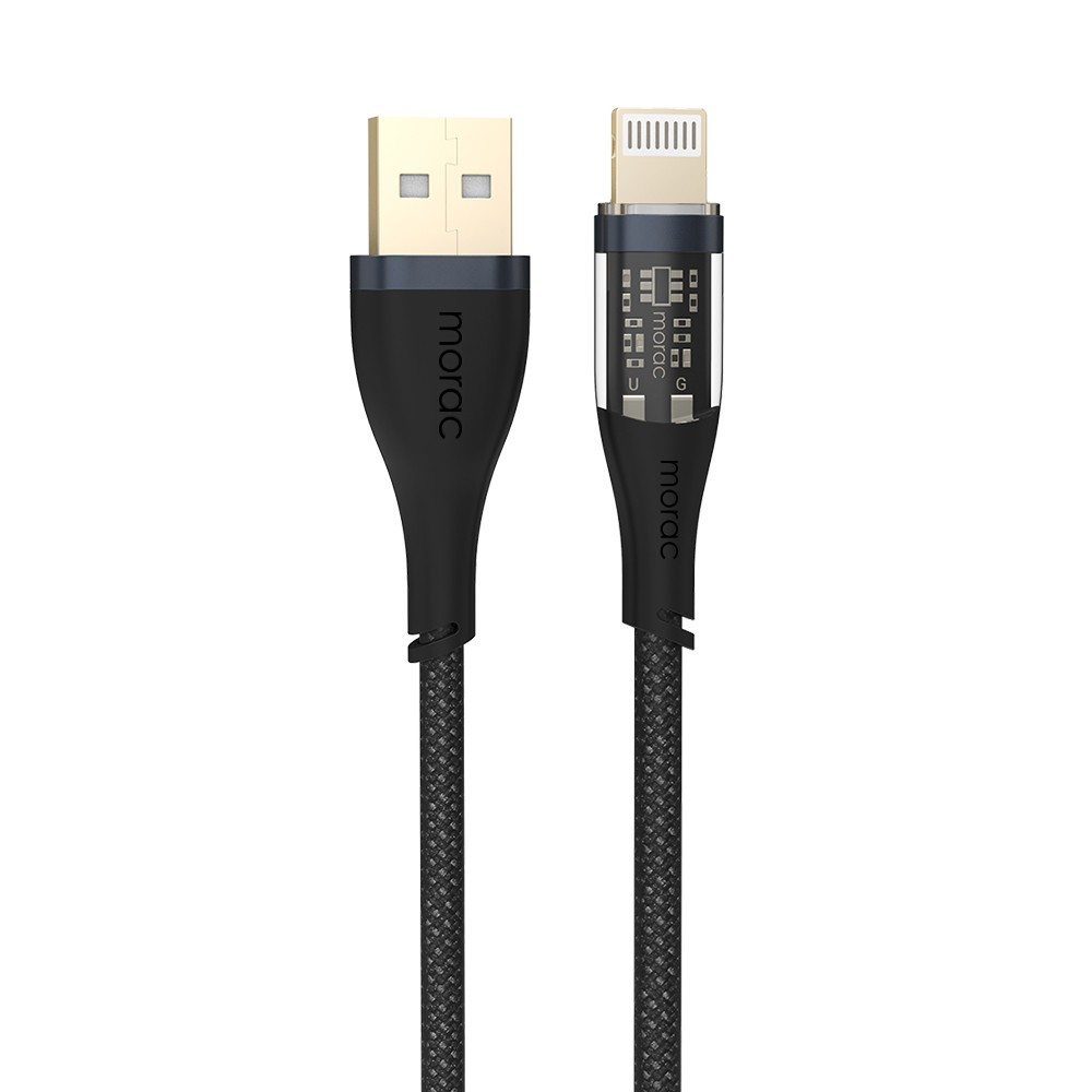 모락 비저블 USB 라이트닝 8핀 고속 충전 케이블 1.5m 이미지 8
