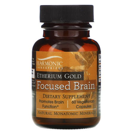 [해외]하모닉이너프라이즈 이더리움 골드 포커스드 브레인 베지캡슐 60정