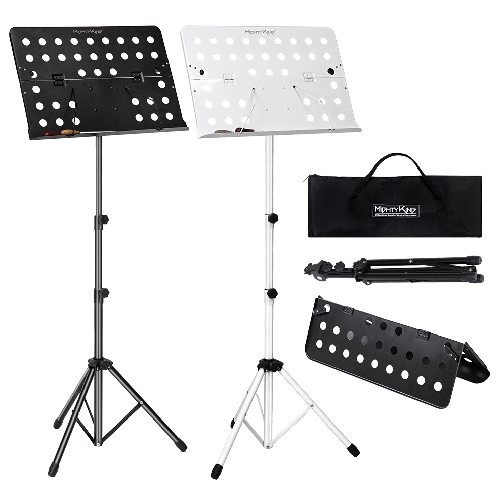 마이티킹 MUS75 반으로 접히는 휴대용 악보 보면대 접이식 거치대 악보대 받침대 제품 이미지