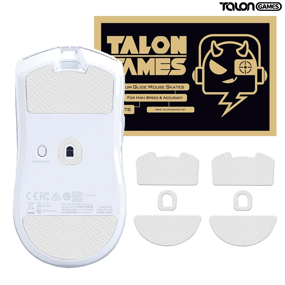 레이저 바이퍼 V3 PRO 마우스피트 바브삼 3D 2개입 마우스스티커 탈론게임즈