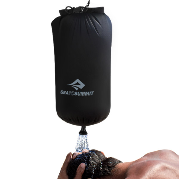 씨투써밋 포켓 샤워 블랙 캠핑 샤워백 백패킹 10L 야외 간이 샤워기 압축 드라이색