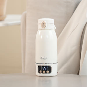 에디슨 휴대용 분유포트 무선 분유 가열 보온병 원터치 텀블러 500ml ... 개봉기 | 실사용 후기 - 상품 이미지 2