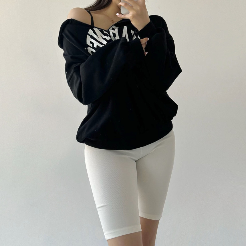 [무료배송]마린 후드집업 후드티 빅사이즈 반집업 시밀러룩 츄리닝 레이어드 오버핏후드티 사계절내내 휴양지룩 여행룩 힙커버 롱 루즈 상세 이미지 44