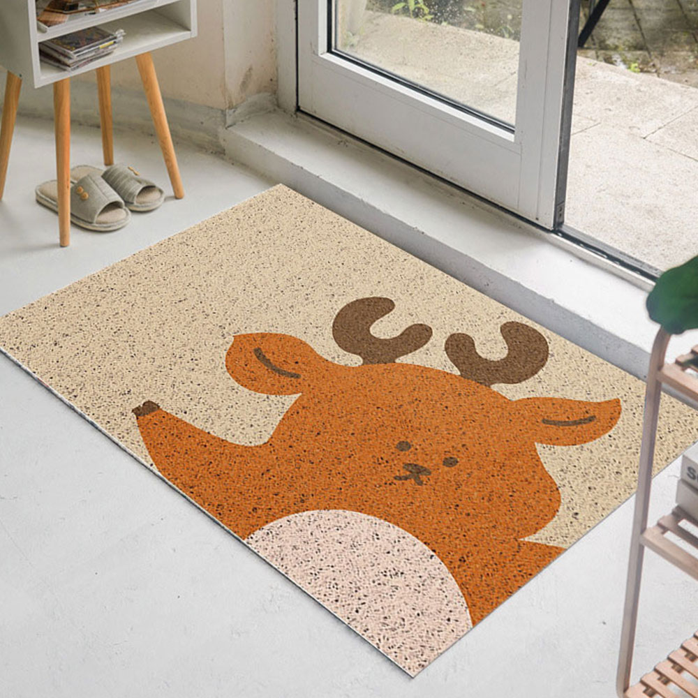 현관 입구 업소용 매장 가게 출입문 고급형 도어매트 60x90 그레이