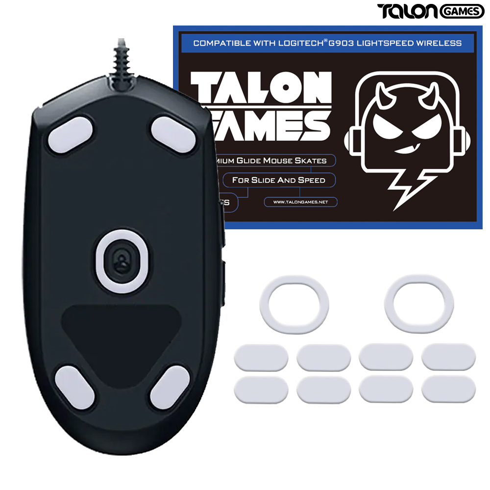 로지텍 G102 G203 지프로 마우스피트 클래식 2개입 마우스스티커 탈론게임즈