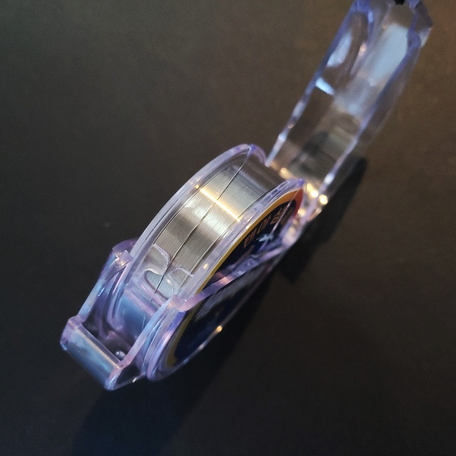 쿠노 쿄우카미 뽑아쓰는 갈치 텐야 삼봉 철사 30M 0.3mm 와이어 미끼고정 한치 에기 - 상세 이미지 2