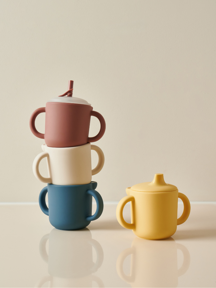 폴레드 키드키친 실리콘 3in1 올에이지 전연령 양손컵  시피컵 빨대컵 스파우트컵