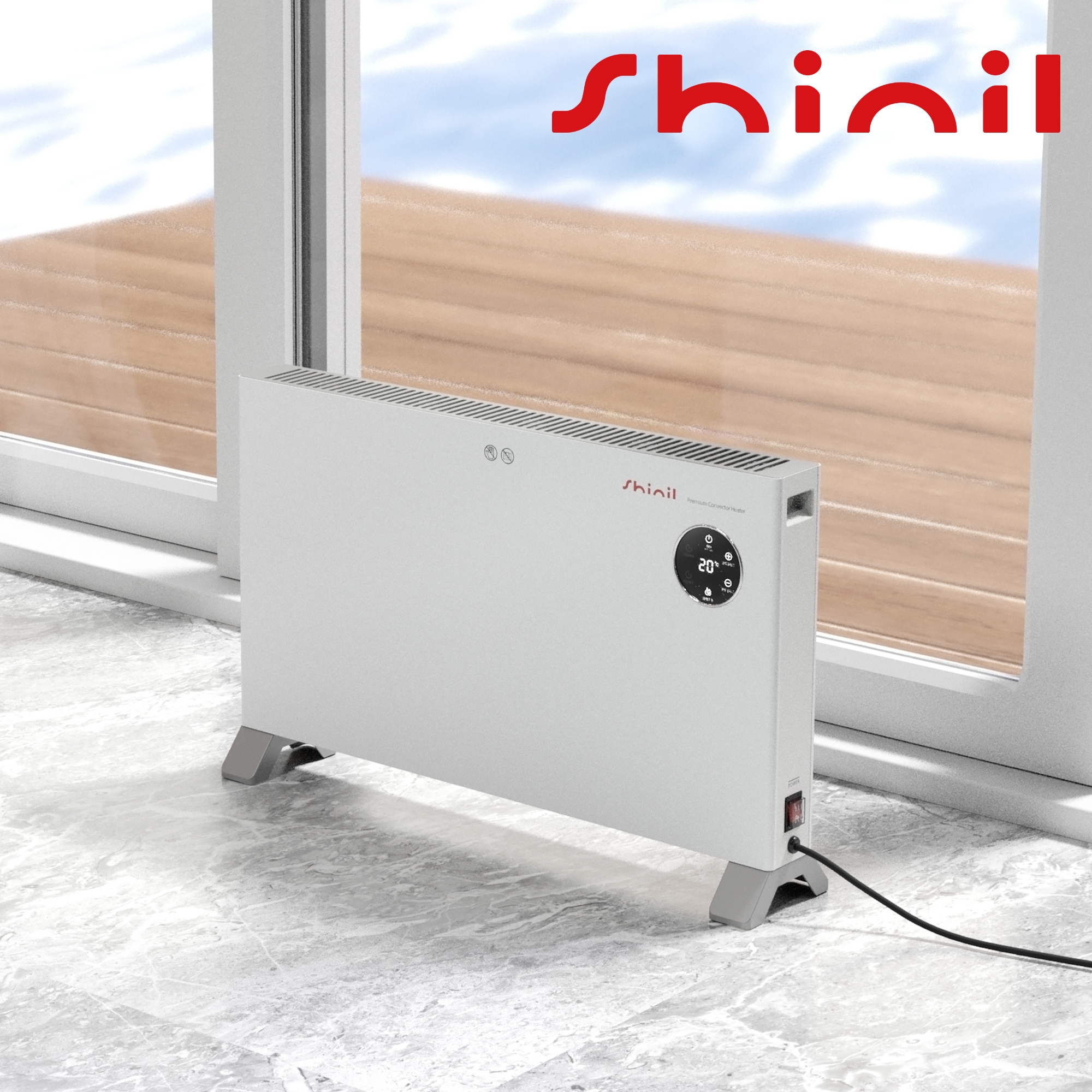 신일 컨벡터히터 대류식 난방기 화장실 전기 방열기