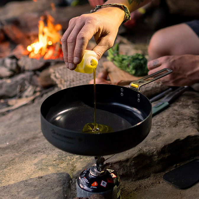씨투써밋 프론티어 팬 20cm 캠핑 케이스 포함 백패킹 프라이팬
