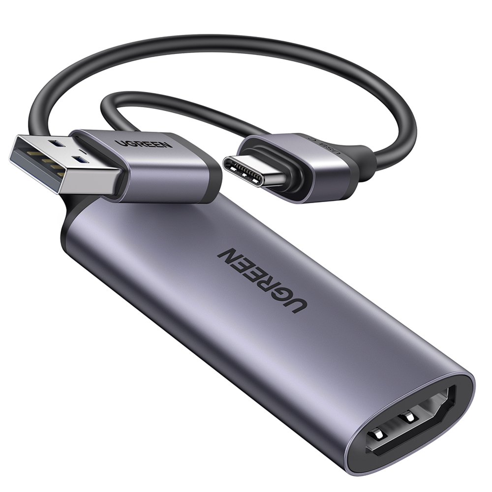 유그린 USB 겸용 C타입 HDMI 캡쳐보드 신형 4K to 1080P 60Hz CM716