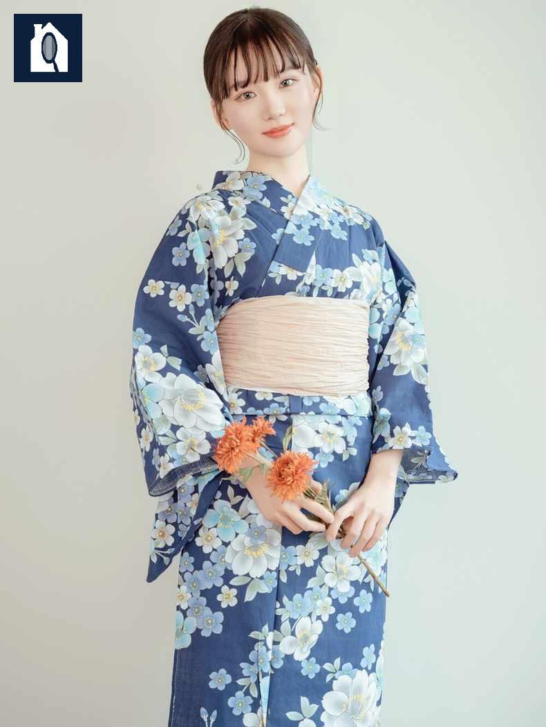 기모노 사쿠라 벚꽃 일본 유카타 전통 의상 - 상세 이미지 4