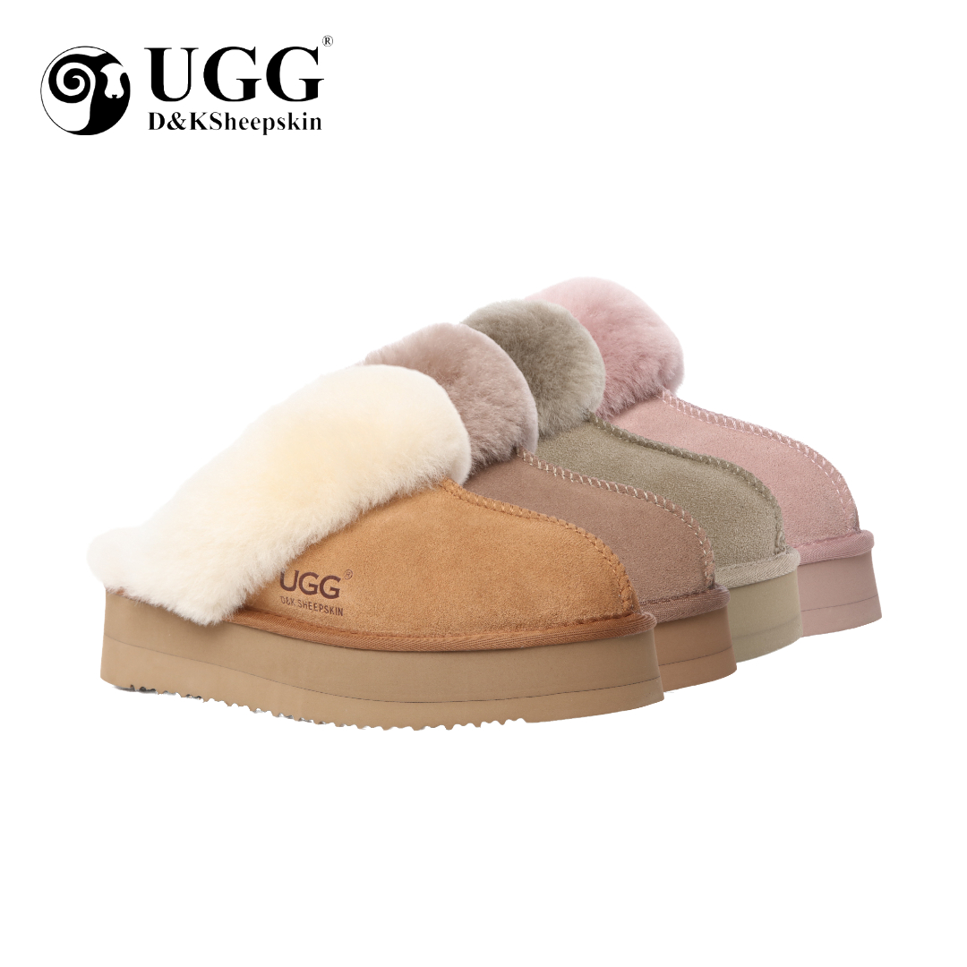 호주 DK어그 바나 디케이 여성 방한 양털 어그 슬리퍼 DK108