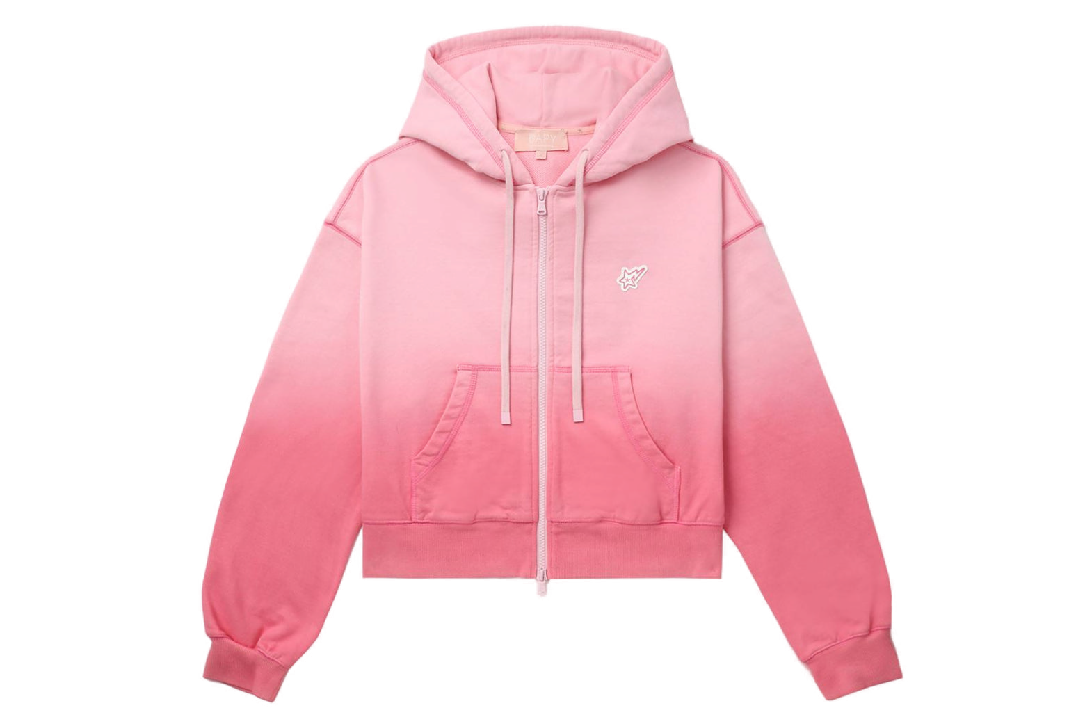 베이프 우먼즈 후드집업 BAPY GRADIENT FULL ZIP HOODIE YK70-215-301 - 상세 이미지 2