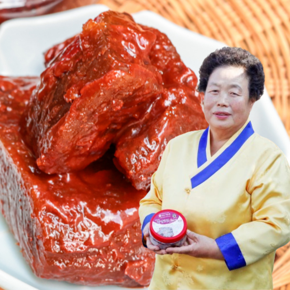 무짱아치 고추장 무우장아찌 국산 500g 순창 김용순 - 메인 이미지