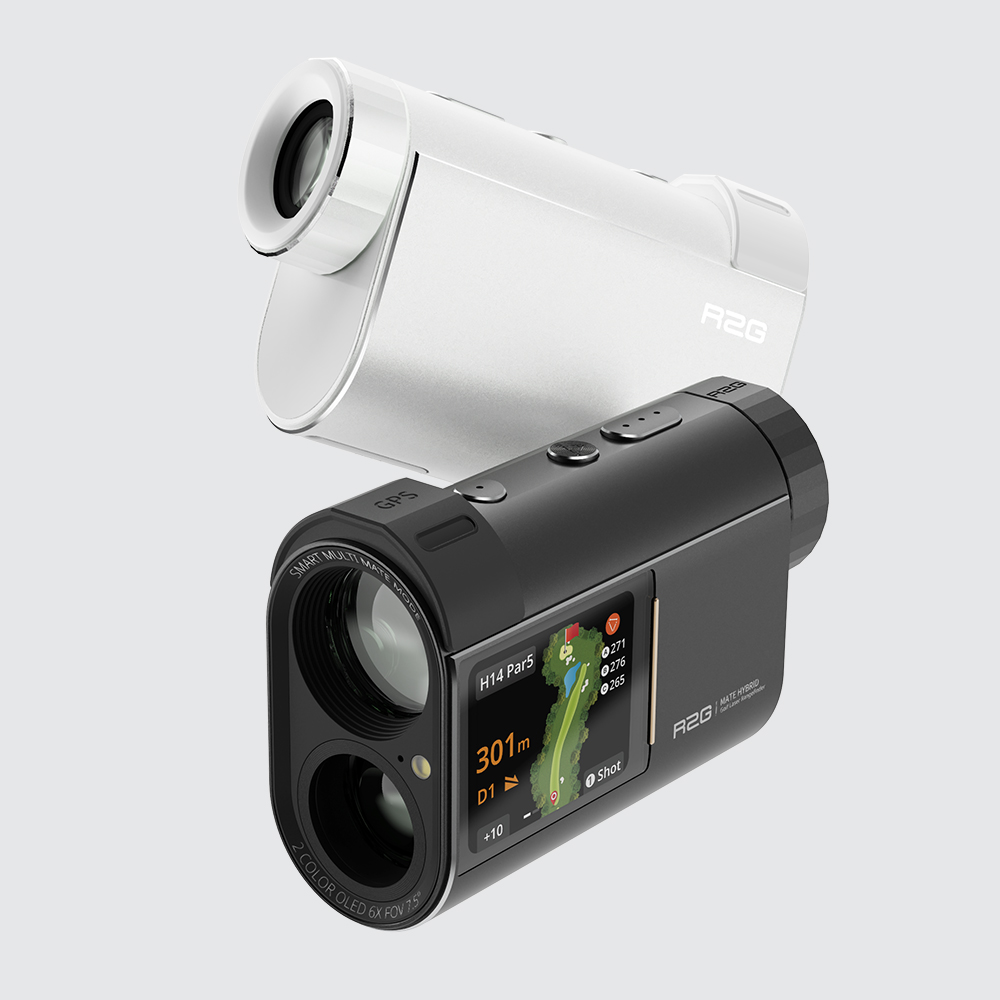 [선물증정세트]알투지 메이트 하이브리드 레이저 GPS 지자기 골프 거리측정기 R2G MATE HYBRID