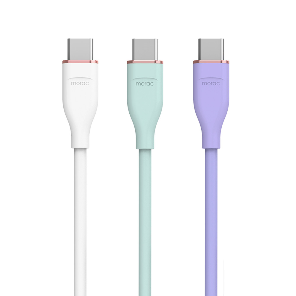 모락 츄잉 USB C타입 AtoC 고속 충전 케이블 1.5m - 상품 이미지