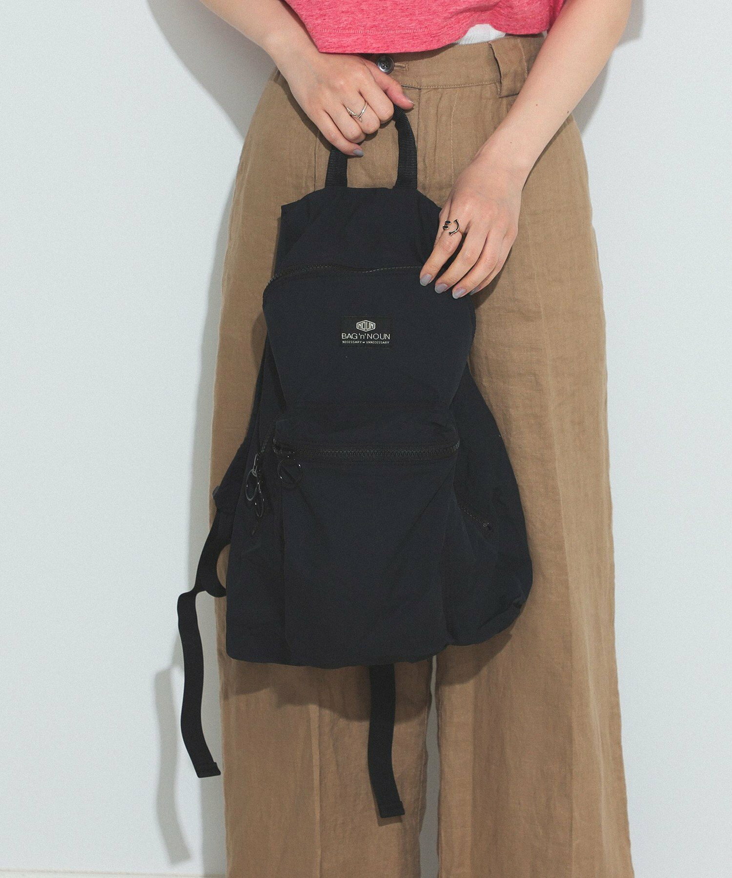 백앤나운 BAG n NOUN DAY PACK Mat 데이팩 백팩 가방 블랙 - 상세 이미지 3