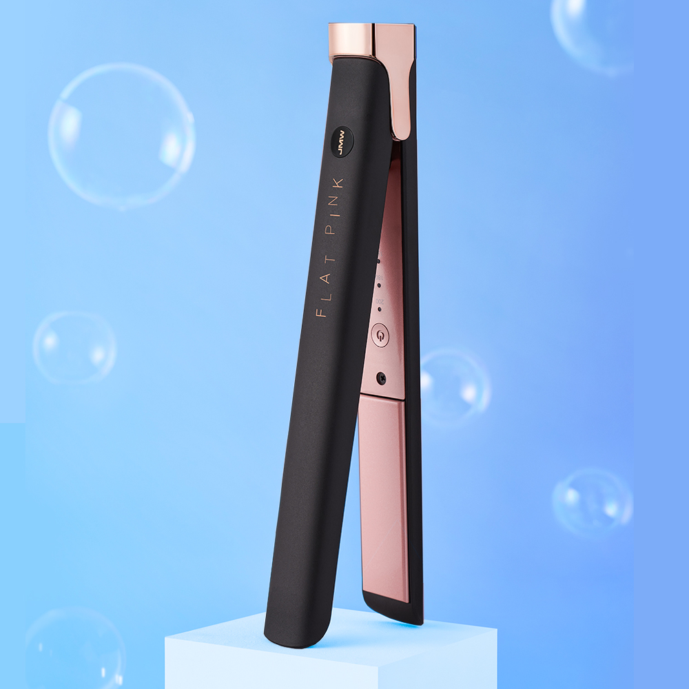 신제품 JMW 플랫핑크 SW3A01MA 무빙쿠션 프리볼트 고데기 매직기