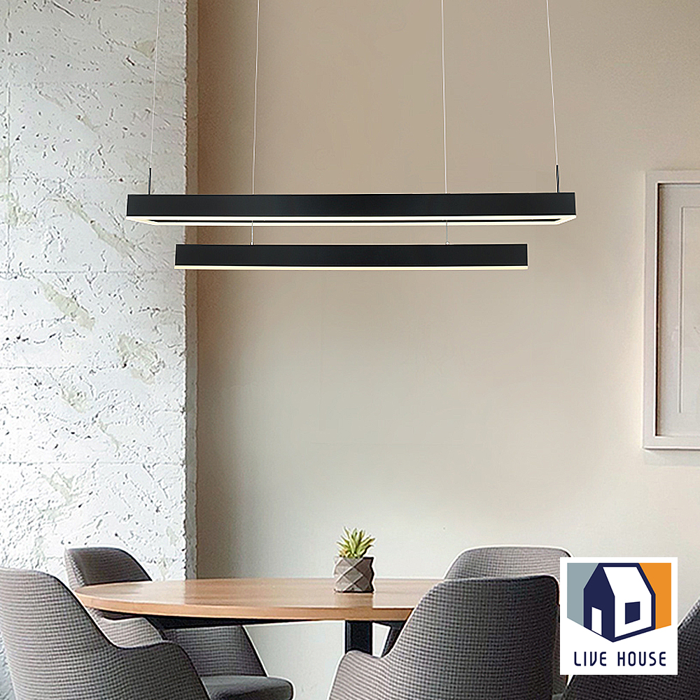 LED 식탁등 모빌 펜던트 조명 무드등 인테리어 조명 블랙 40w - 상세 이미지 5