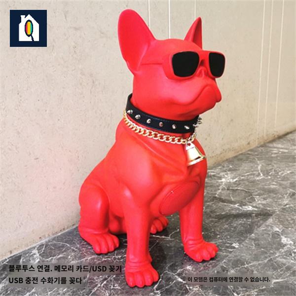 블루투스 강아지 프렌치 불독 스피커 - 상세 이미지 3