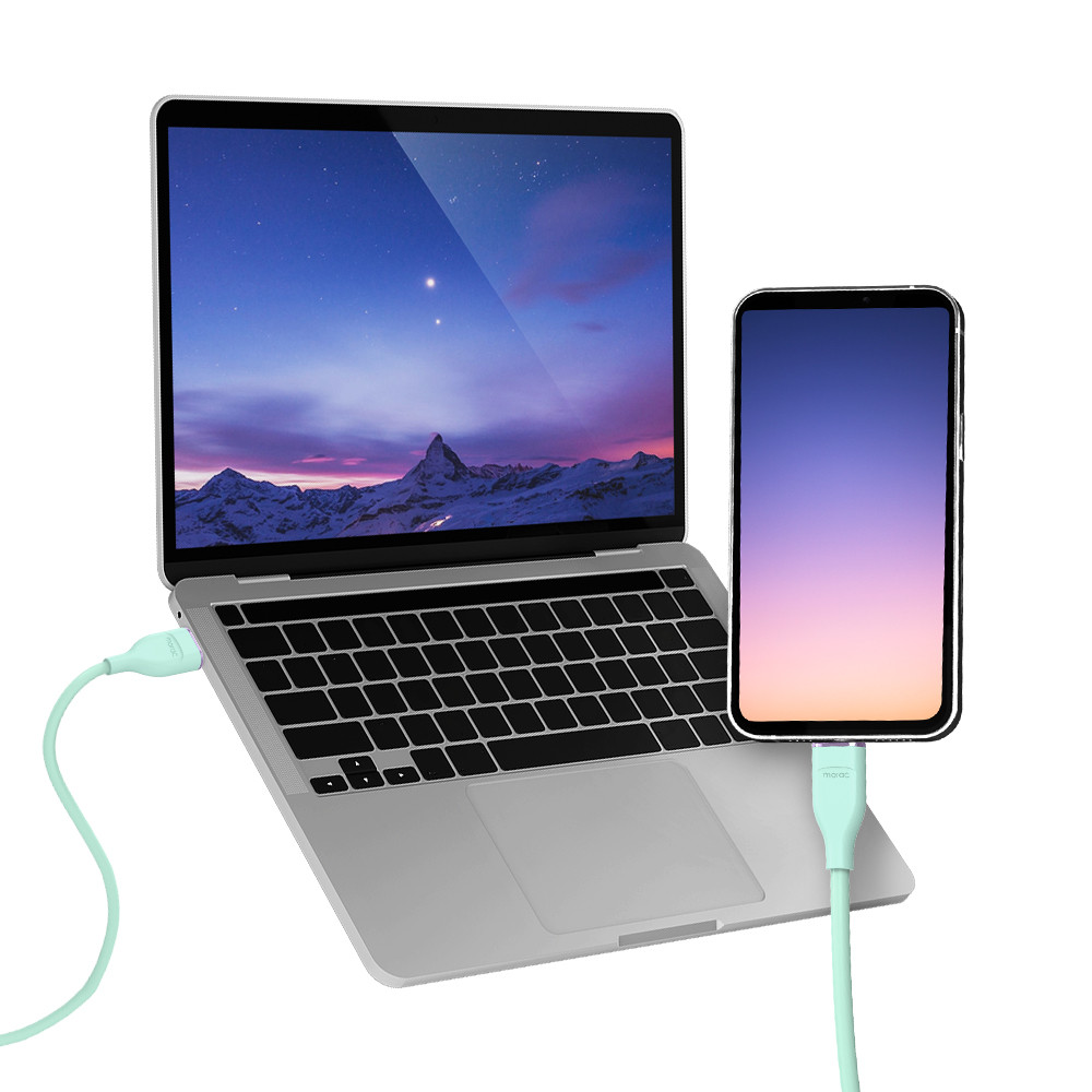 모락 츄잉 USB 라이트닝 8핀 고속 충전 케이블 1.5m - 상세 이미지 3