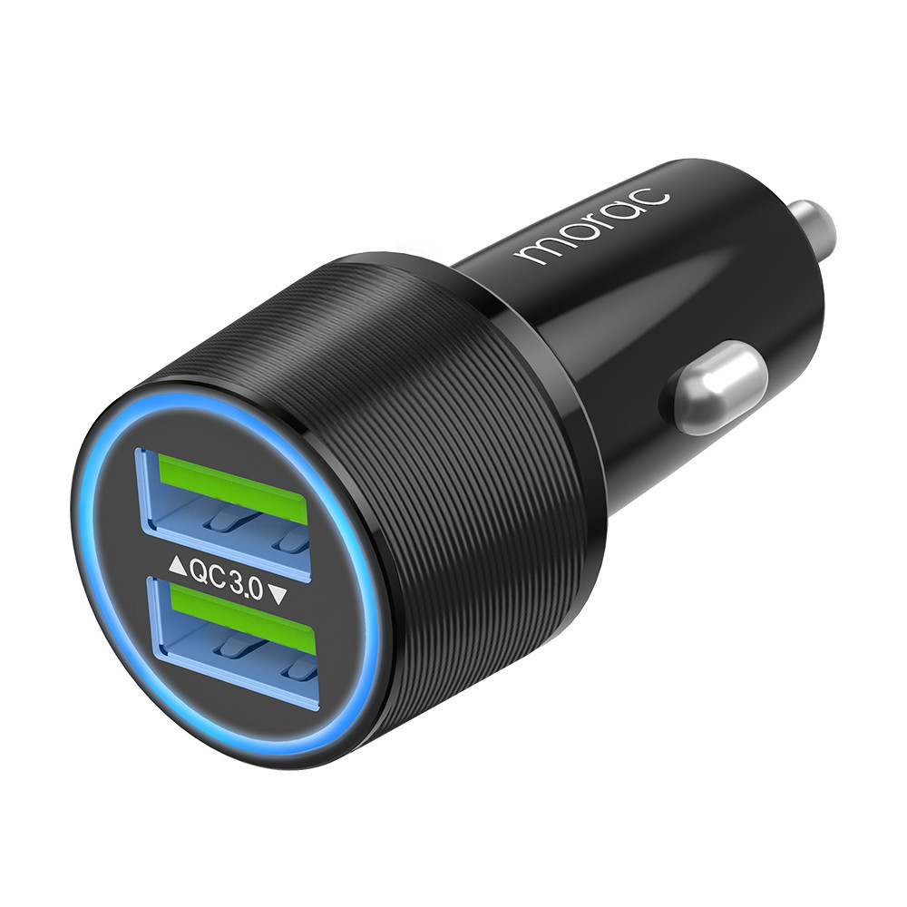 모락 네다 C5 36W QC3.0 2포트 차량용 고속 충전기 MR-CC-NDC5 - 상품 이미지