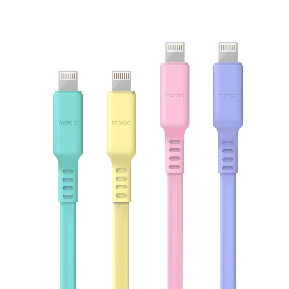 모락 투투 USB 라이트닝 8핀 고속 충전 케이블 4개입 1m 2m - 상품 이미지