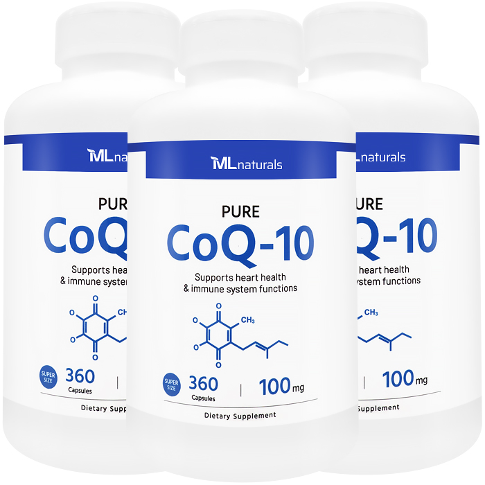 마이라이프 내추럴스 퓨어 코큐텐 100mg 수퍼사이즈 360정 360캡슐, 3개 - 메인 이미지