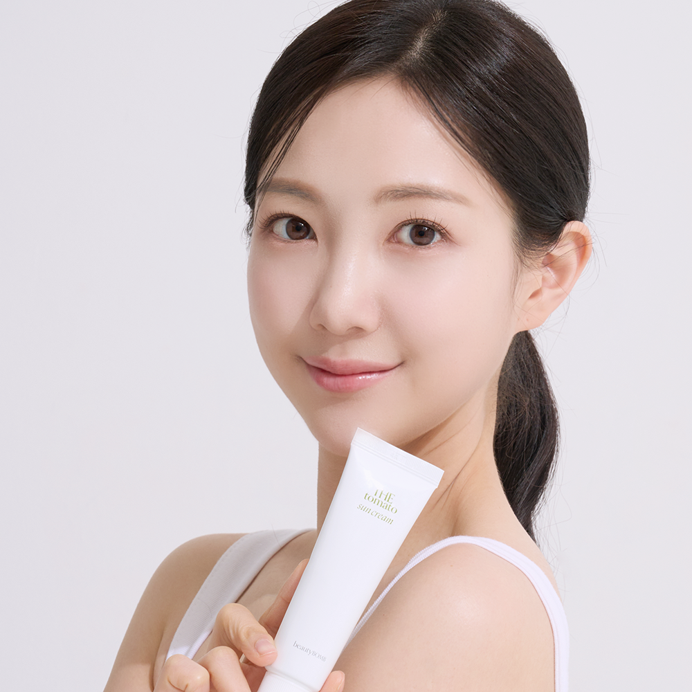 토마토 마데카 선크림 눈시림없는 알로에 끈적임없는 백탁없는 - 상세 이미지 2