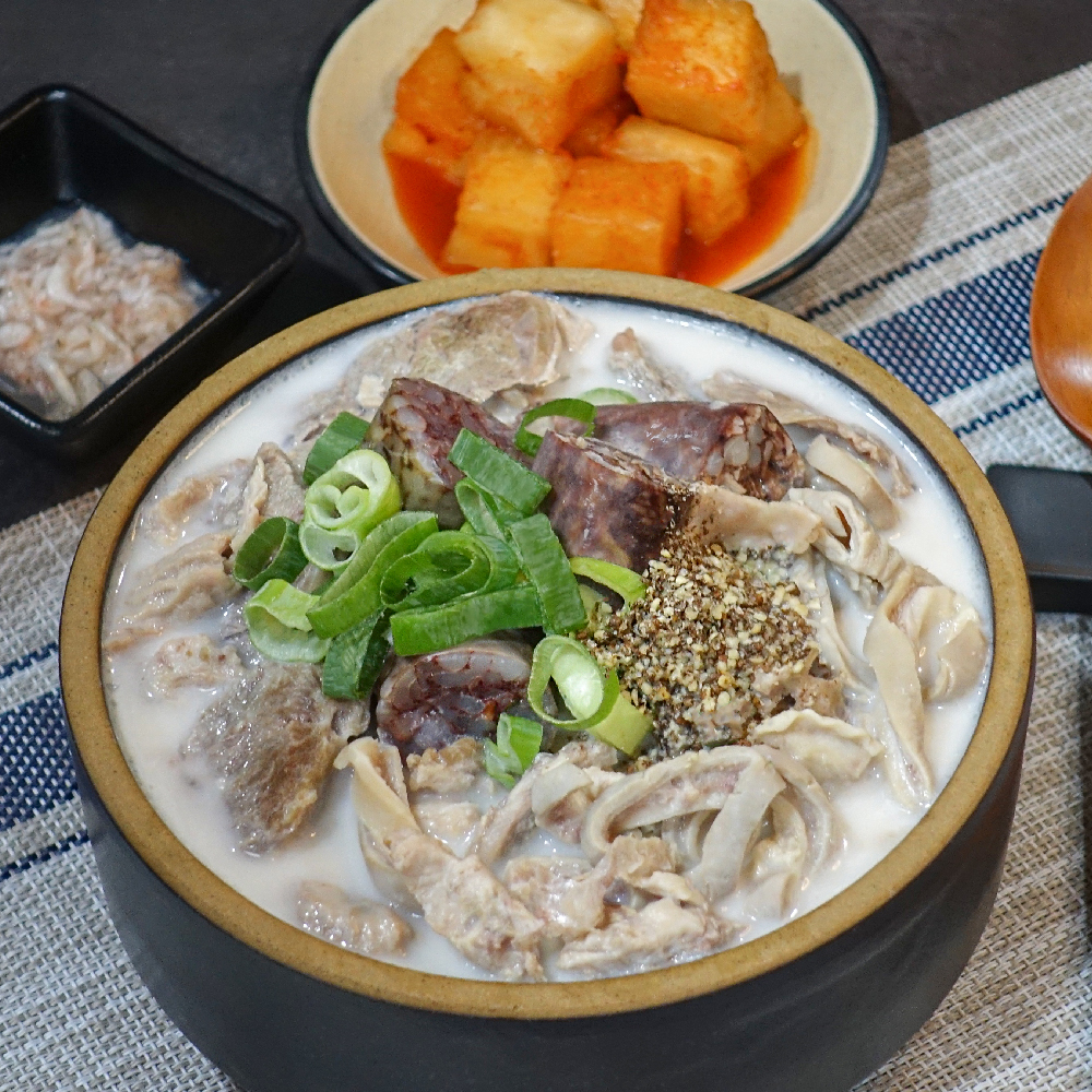 모두의국밥 소창 슬라이스 16kg (2kg 8개입) 순대국밥재료 돈두 머릿고기 쨈창 돼지부산물 - 상세 이미지 4