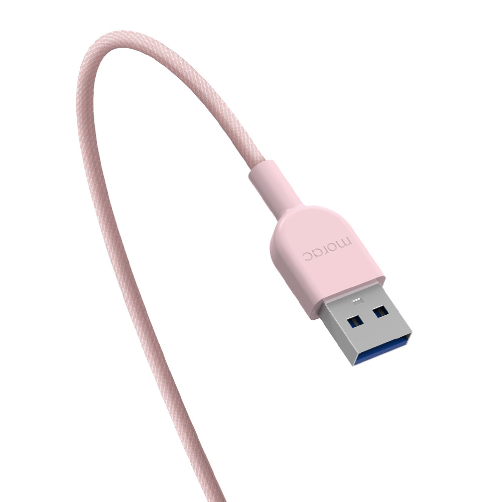 모락 샤베트 USB 라이트닝 8핀 고속 충전 케이블 3개입 50cm 1m 2m - 상세 이미지 5